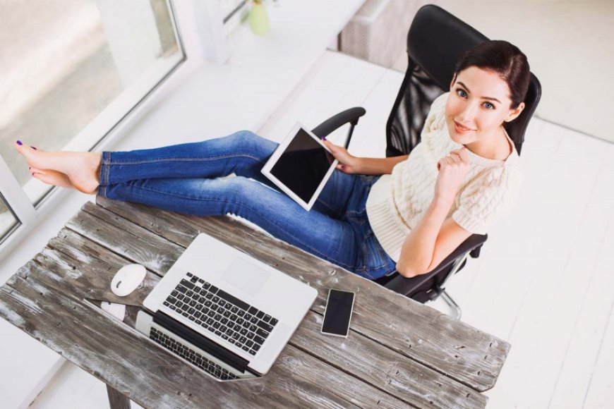 Advantages of remote work on the Internet